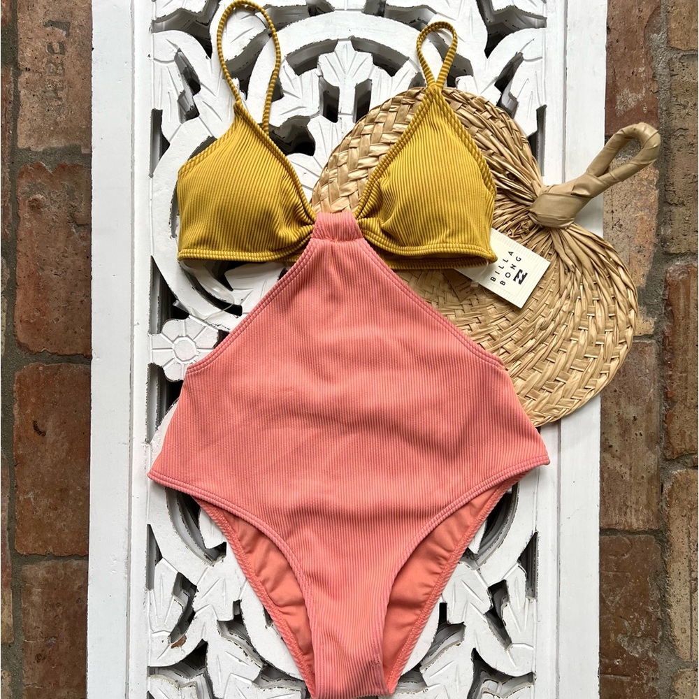 🌴BILLABONG🌴 Hi Life Freya One Piece Swimsuit - Picture 4 of 13